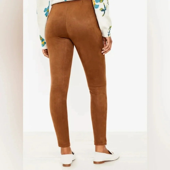 LOFT Faux suede leggings - Picture 3 of 4